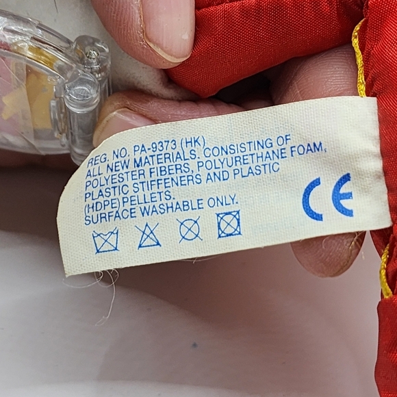 Mickey Mouse Scuba Plush Fisher Price Star Bean Disney 8” Vintage - Picture 7 of 8